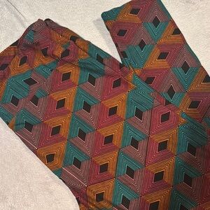 Geometric Multicolor Lularoe leggings